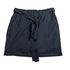 St. Johns Bay Black Skort Size Medium Tall MT